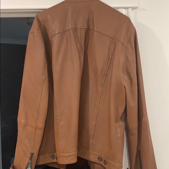 John Varvatos USA leather fall jacket - Picture 4 of 4